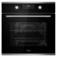 Midea MO69110GB — ჩასაშენებელი ელექტრო ღუმელი 70 ლ მოცულობითა და A ენერგოკლასით