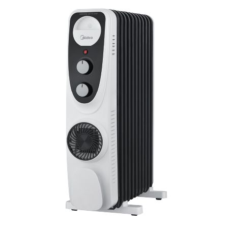 Midea NY2311-22HF — 11-სექციიანი ზეთის რადიატორი 2700 W სიმძლავრითა და უსაფრთხოების სისტემებით - Image 2