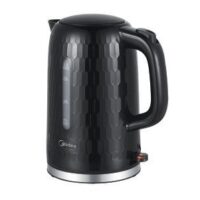 Midea MK-17D19A2 black — ელექტრო ჩაიდანი 1.7 ლიტრი მოცულობითა და 2200 W მაქსიმალური სიმძლავრით