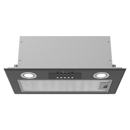 Midea MH60I350B — ჩასაშენებელი ინტეგრირებული გამწოვი შავი პანელითა და 3-სიჩქარიანი მექანიკური მართვით - Image 3