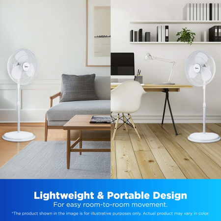 Midea FS40-19M — ვენტილატორი მექანიკური მართვითა და სიმაღლის რეგულირებით - Image 7