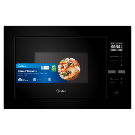 Midea MI10250GB — ჩასაშენებელი მიკროტალღური ღუმელი 25 ლ მოცულობითა და გრილის ფუნქციით - Image 2
