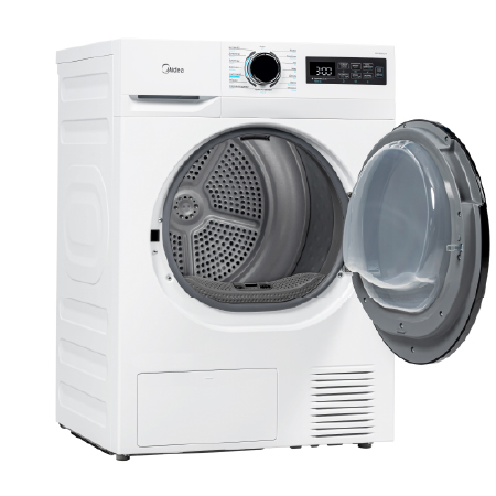 Midea MD1180BH60/W — სარეცხის საშრობი თბური ტუმბოთი (Heat Pump) და 15 პროგრამით - Image 5